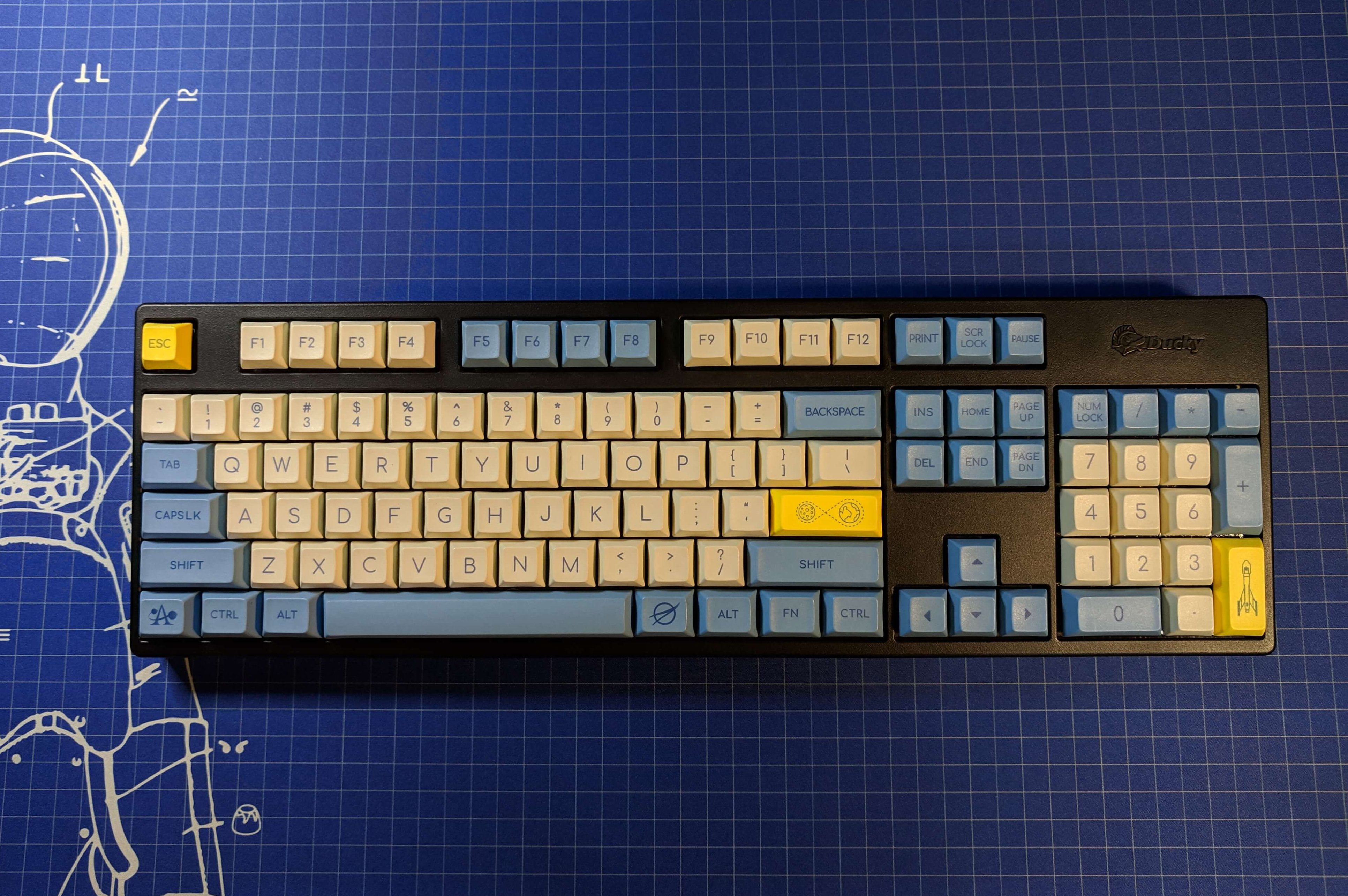 Keyboard Mod Jailhouse Blues Coffee With Robots