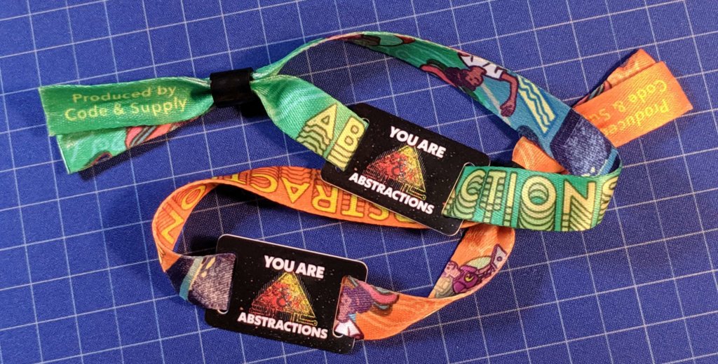 A couple 13.56MHz RFID wristbands for Abstractions